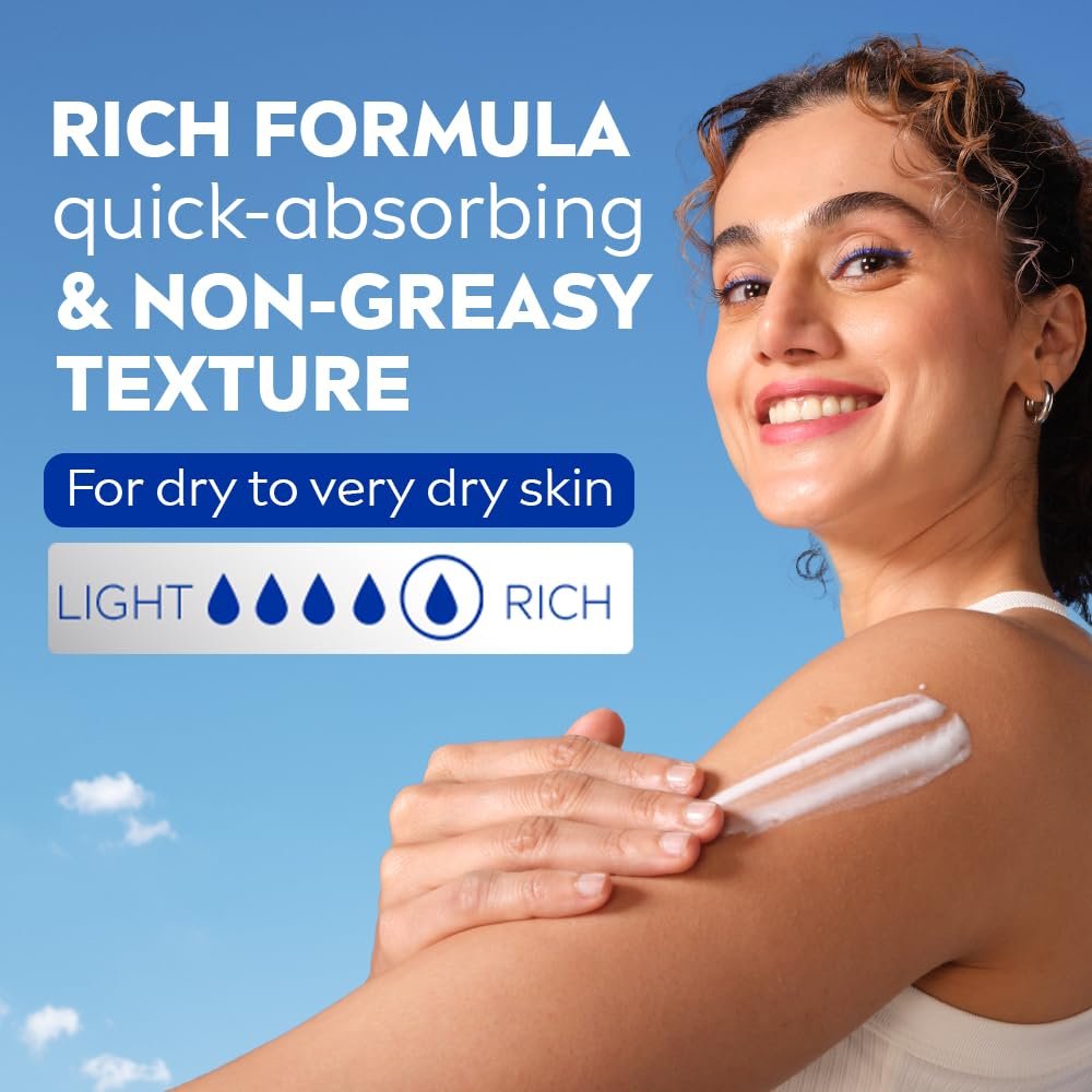 nivea nourishing body milk 600ml body lotion with hyaluronic acid | 72hr hydration | deep moisture care for very dry skin | enriched with almond oil | smooth, radiant & healthy looking skin care nivea nourishing body milk 600ml body lotion with hyaluronic acid | 72hr hydration | deep moisture care for very dry skin | enriched with almond oil | smooth, radiant & healthy looking skin care